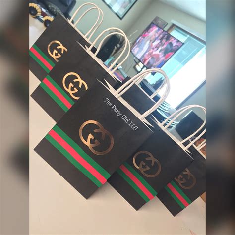 gucci party favor bags